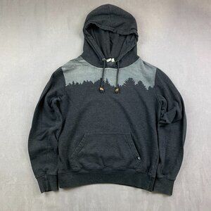 Tentree Mens Sweater Medium Gray Juniper Hoodie Pullover Organic Cotton Outdoor